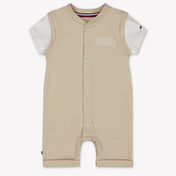 Tommy Hilfiger Bébé Unisexe Combishort dans Beige