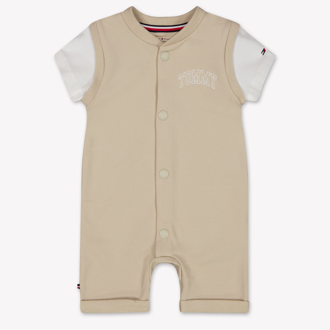Tommy Hilfiger Baby-Unisex Spielanzug In Beige