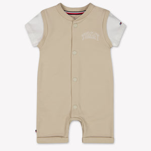 Tommy Hilfiger Baby-Unisex Spielanzug In Beige