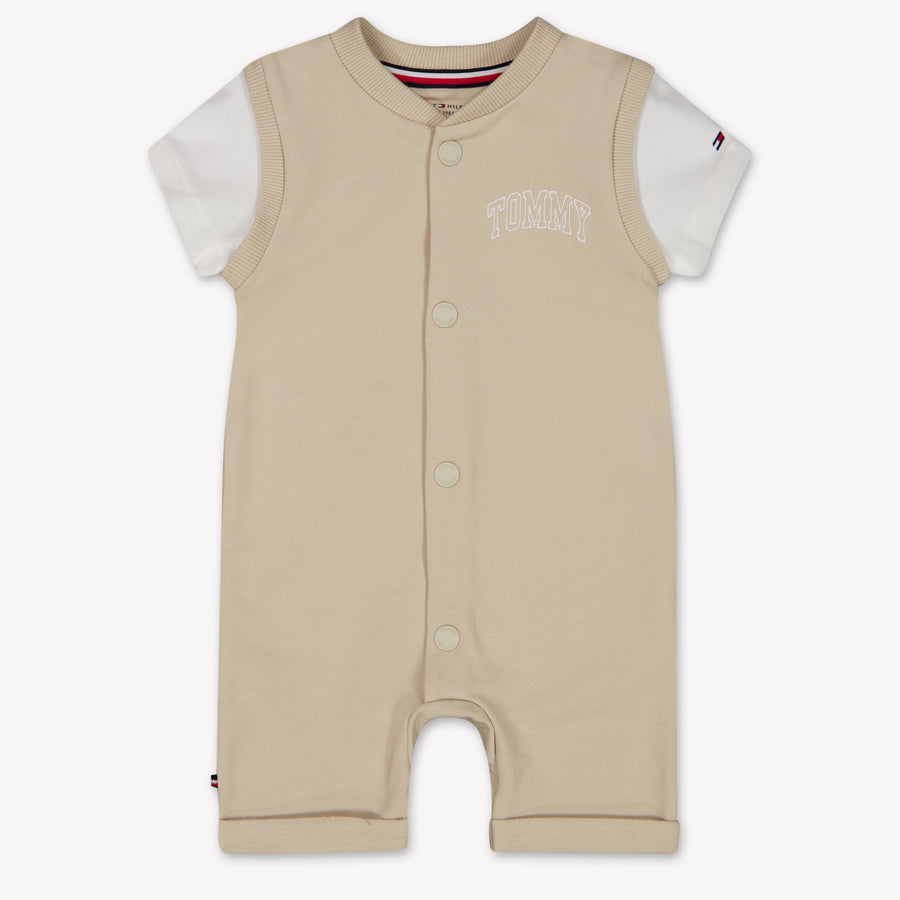 Tommy Hilfiger Baby-Unisex Spielanzug In Beige