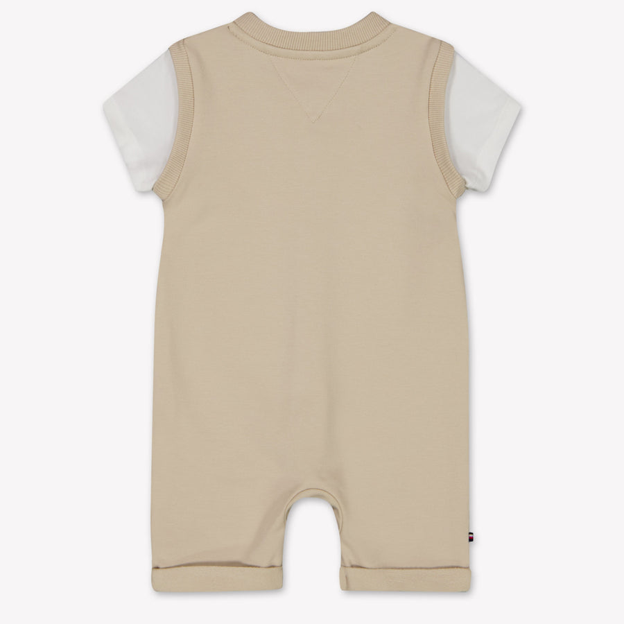 Tommy Hilfiger Baby-Unisex Spielanzug In Beige