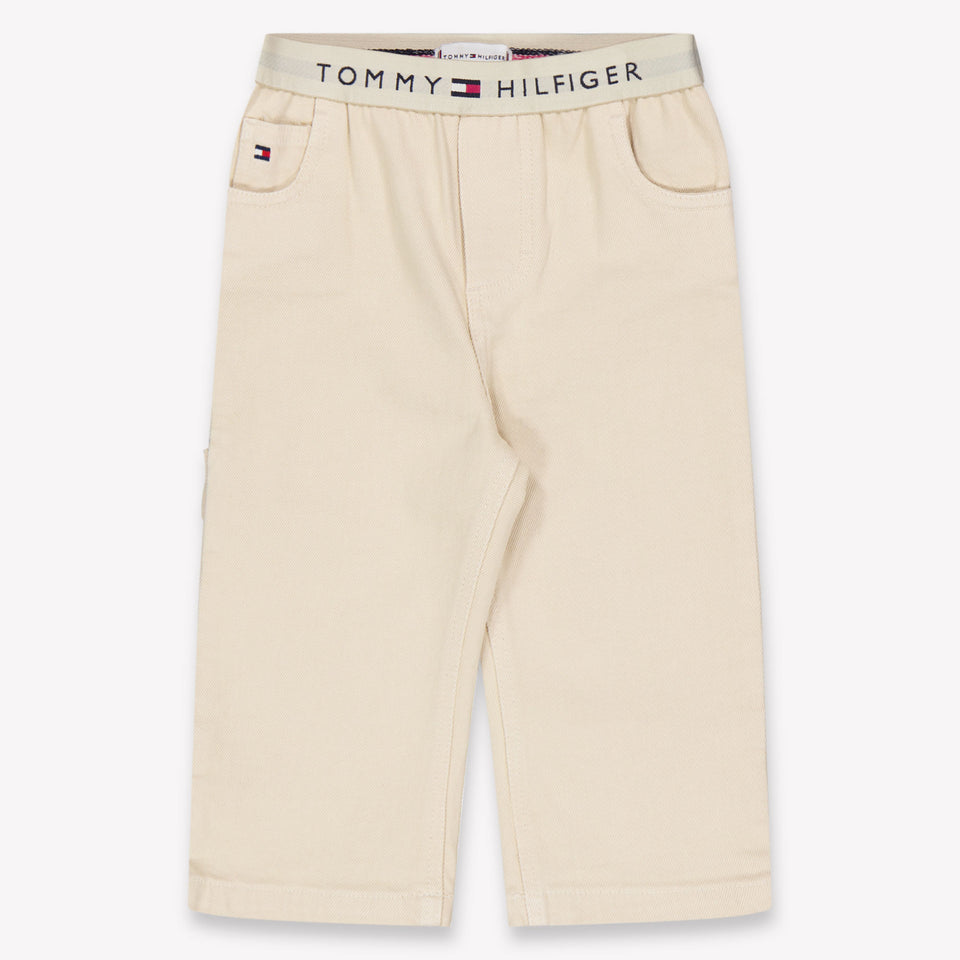 Tommy Hilfiger bebe Unisex pantalones en Beige