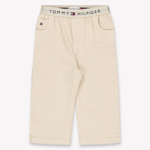 Tommy Hilfiger Bébé Unisexe Pantalon dedans Beige