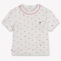 Tommy Hilfiger Bambino Ragazze Maglietta dentro Bianco