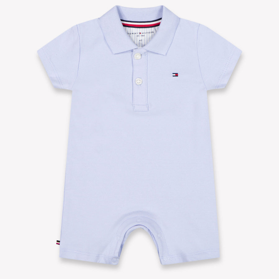 Tommy Hilfiger Baby Boys Playsuit In Light Blue