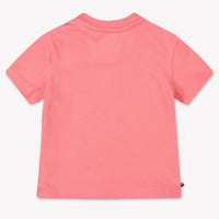 Tommy Hilfiger Unisex-T-Shirt für Babys Dunkelrosa