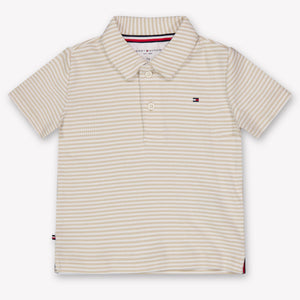 Tommy Hilfiger Bambino Ragazzi Polo In Beige