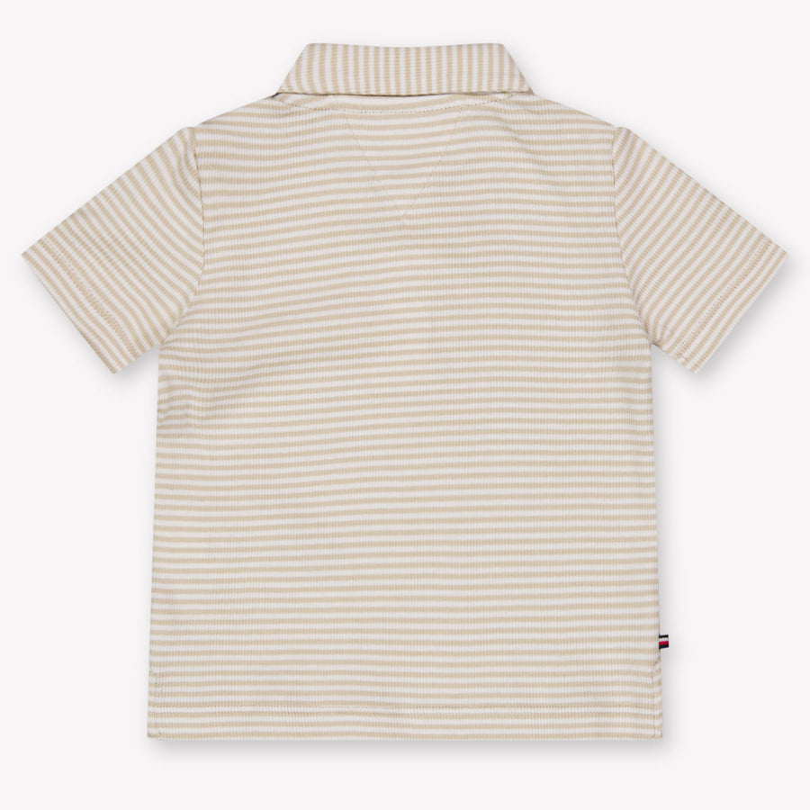 Tommy Hilfiger Bambino Ragazzi Polo In Beige