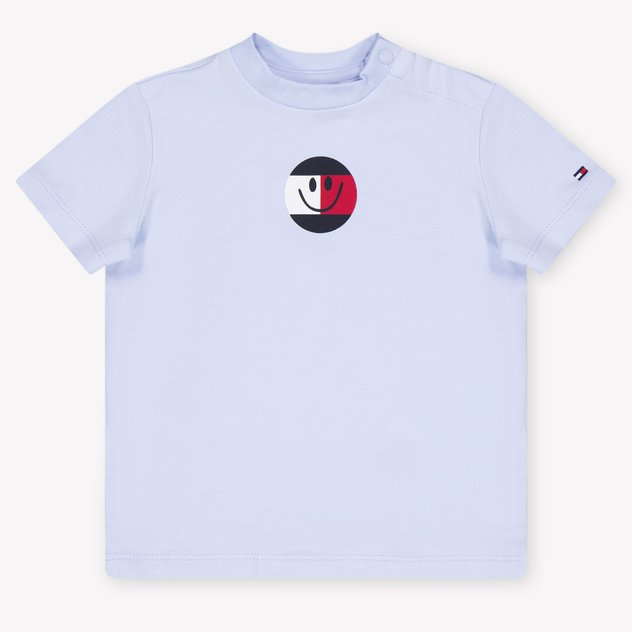 Tommy Hilfiger Unisex-T-Shirt für Babys Hellblau