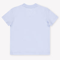 Tommy Hilfiger Unisex-T-Shirt für Babys Hellblau