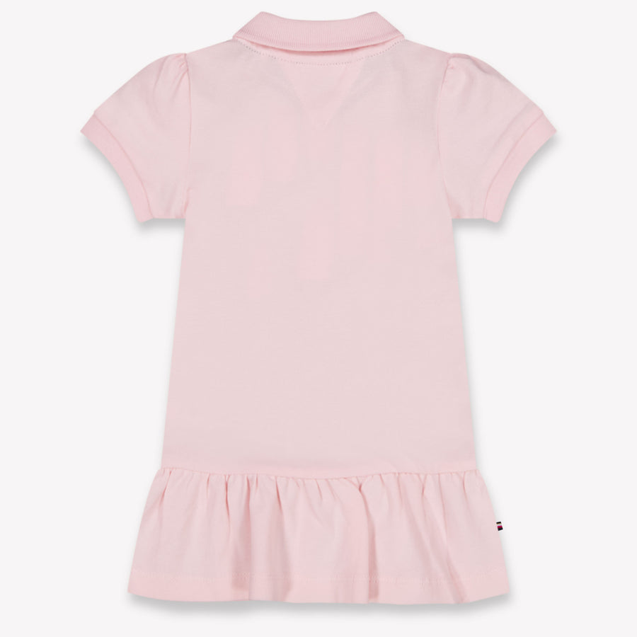 Tommy Hilfiger Baby Girls Dress In Light Pink