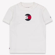Tommy Hilfiger bebe Unisex Camiseta adentro Blanco