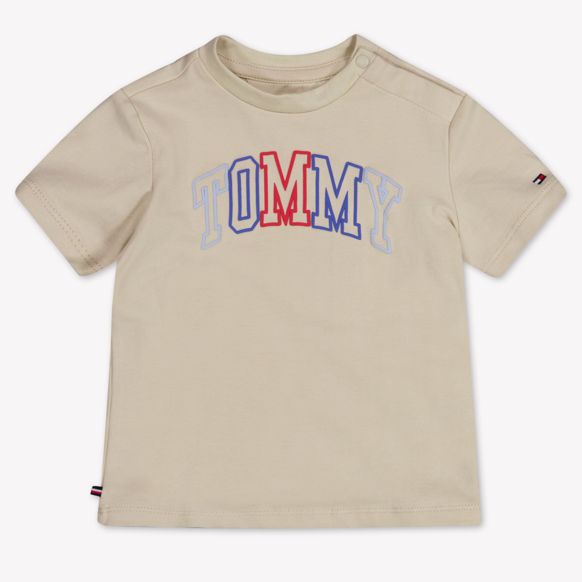 Tommy Hilfiger Bambino Ragazzi Maglietta dentro Beige