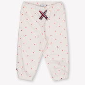 Tommy Hilfiger bebe Chicas pantalones en Blanco Roto