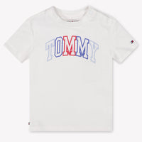 Tommy Hilfiger Bambino Ragazzi Maglietta dentro Bianco