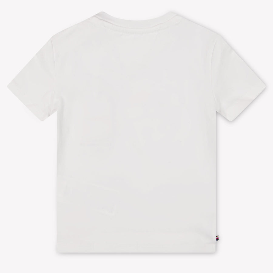 Tommy Hilfiger Bambino Ragazzi Maglietta dentro Bianco