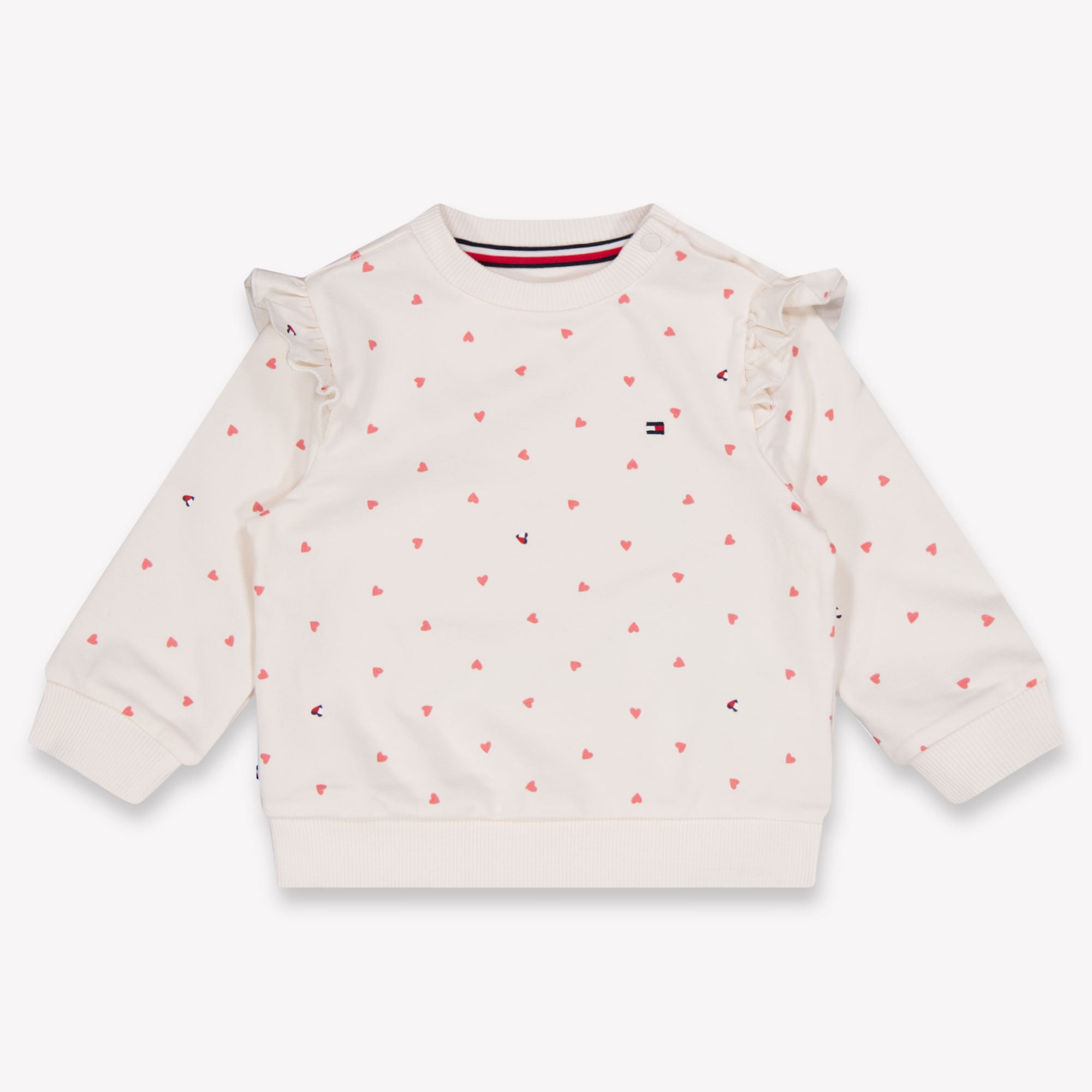 Tommy Hilfiger Bambino Ragazze Maglione dentro Off White