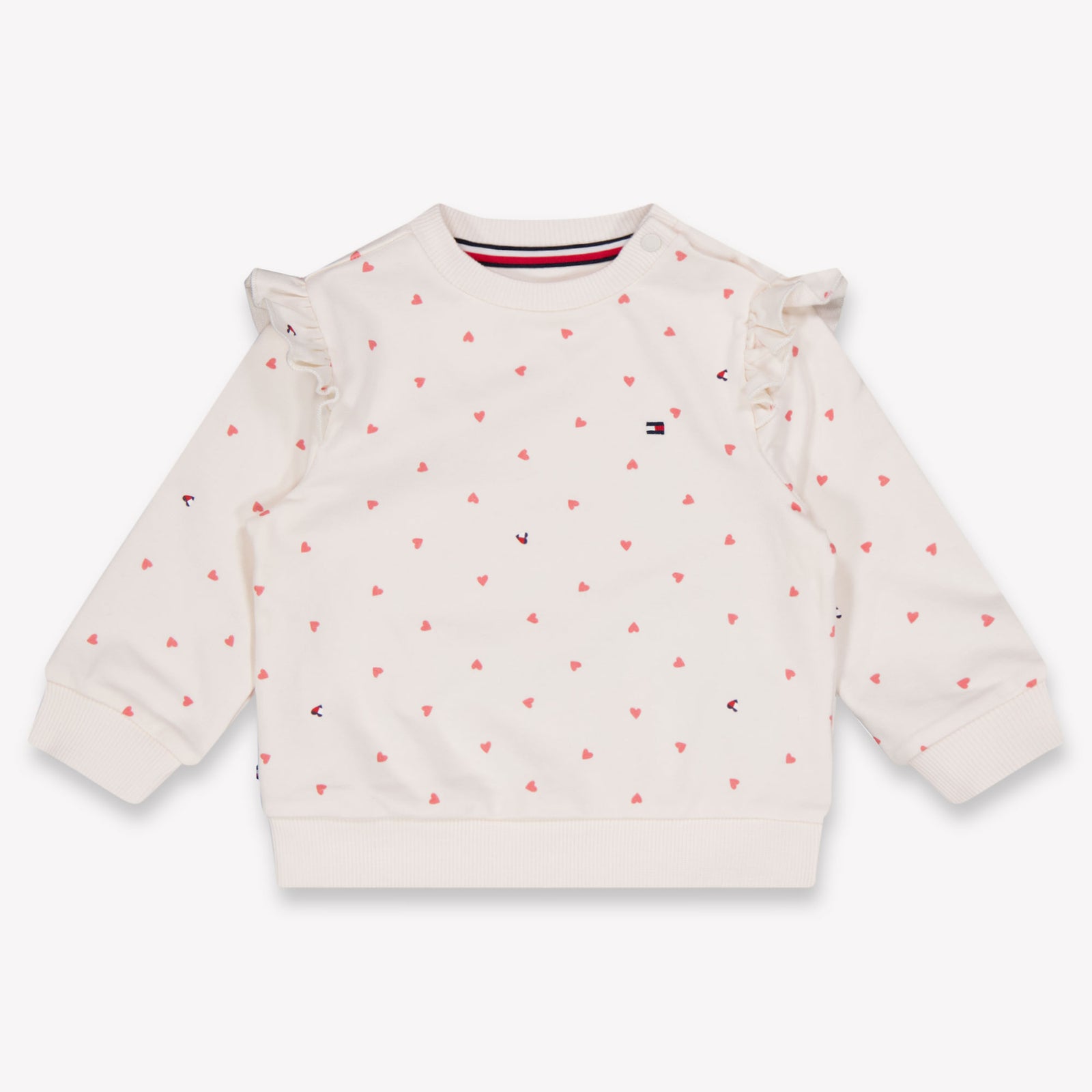 Tommy Hilfiger Bambino Ragazze Maglione dentro Off White