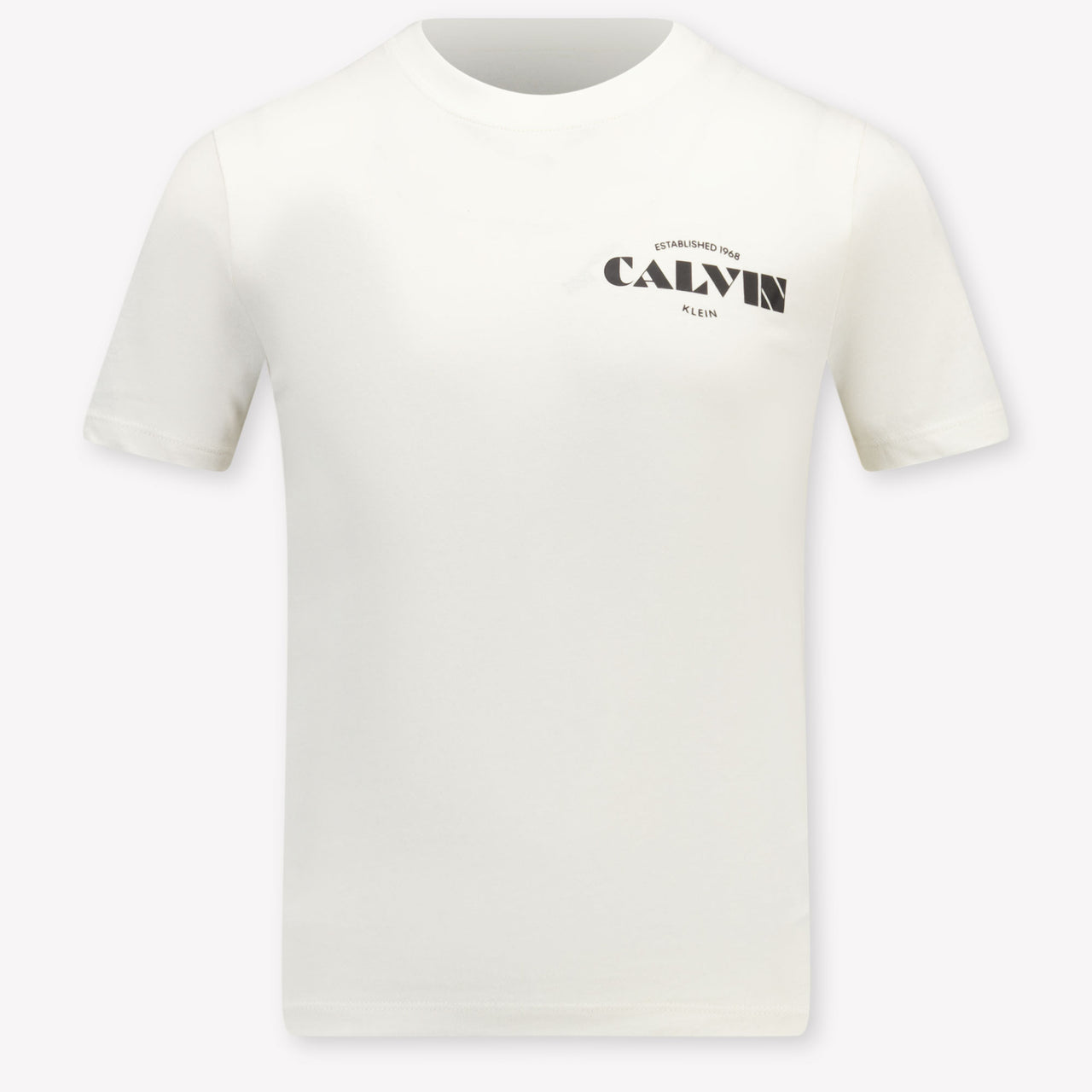 Calvin Klein Kinder Jungen T-Shirt In Grauweiß