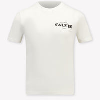 Calvin Klein Kinder Jungen T-Shirt In Grauweiß