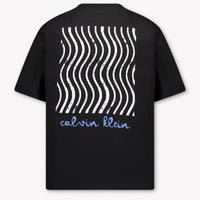 Calvin Klein Bambini Ragazzi Maglietta dentro Nero