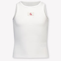 Calvin Klein Kinder Mädchen T-Shirt In Weiß