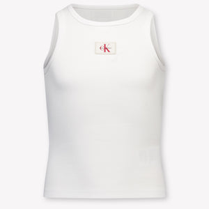 Calvin Klein Kinder Mädchen T-Shirt In Weiß