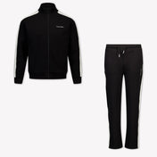 Calvin Klein Bambini Ragazzi Tuta da jogging Nero
