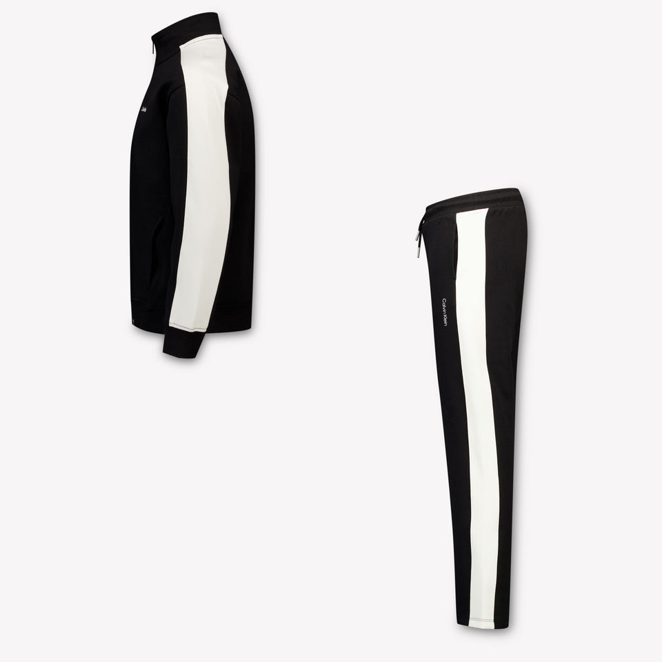 Calvin Klein Bambini Ragazzi Tuta da jogging Nero