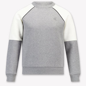 Calvin Klein Kinder Jungen Pullover In Grau