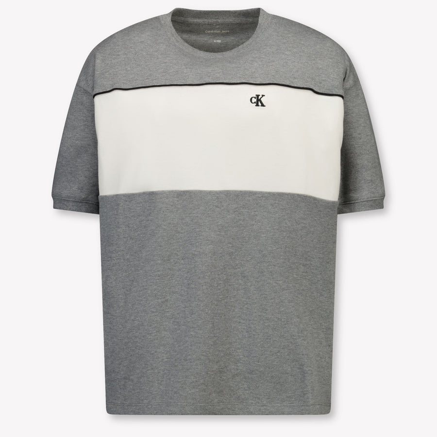 Calvin Klein Enfants Garçons T-shirt dans Gris