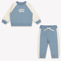 Calvin Klein bebe Unisex Traje de jogging En Azul Claro