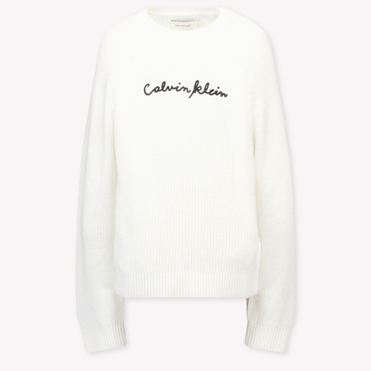 Calvin Klein Bambini Ragazze Maglione dentro Bianco