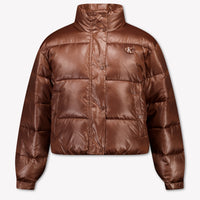 Calvin Klein Kinder Mädchen Wintermäntel In Braun