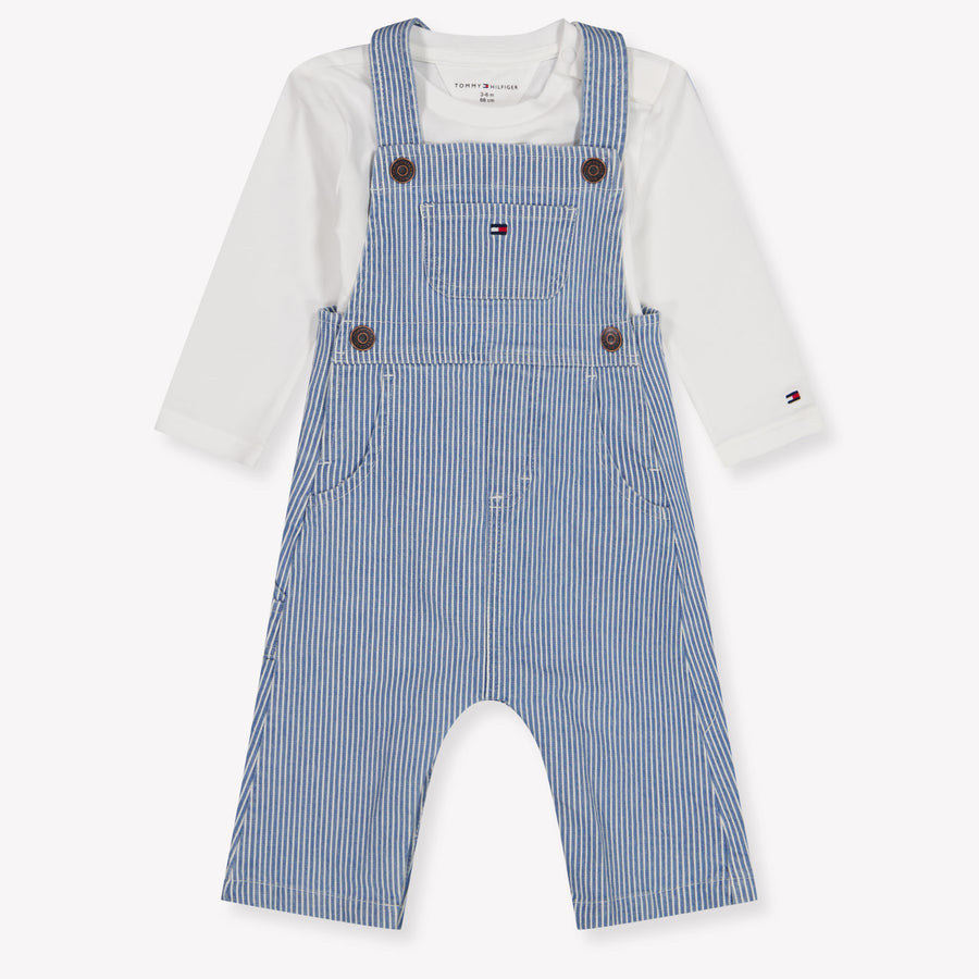 Tommy Hilfiger Baby Unisex Hose in Hellblau