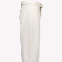 Tommy Hilfiger Kinder Mädchen Hose rein Grauweiß