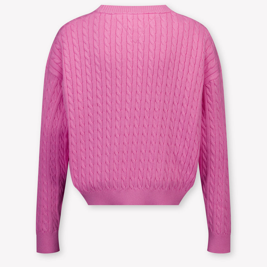 Tommy Hilfiger Kinder Mädchen Pullover rein Fuchsia