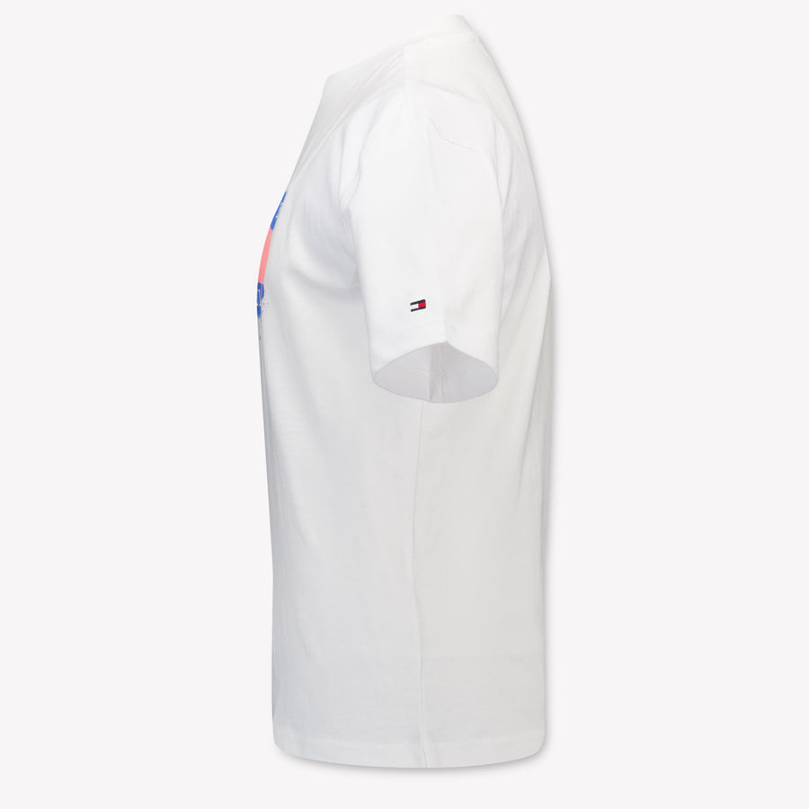 Tommy Hilfiger Kinder Jungen T-Shirt In Weiß
