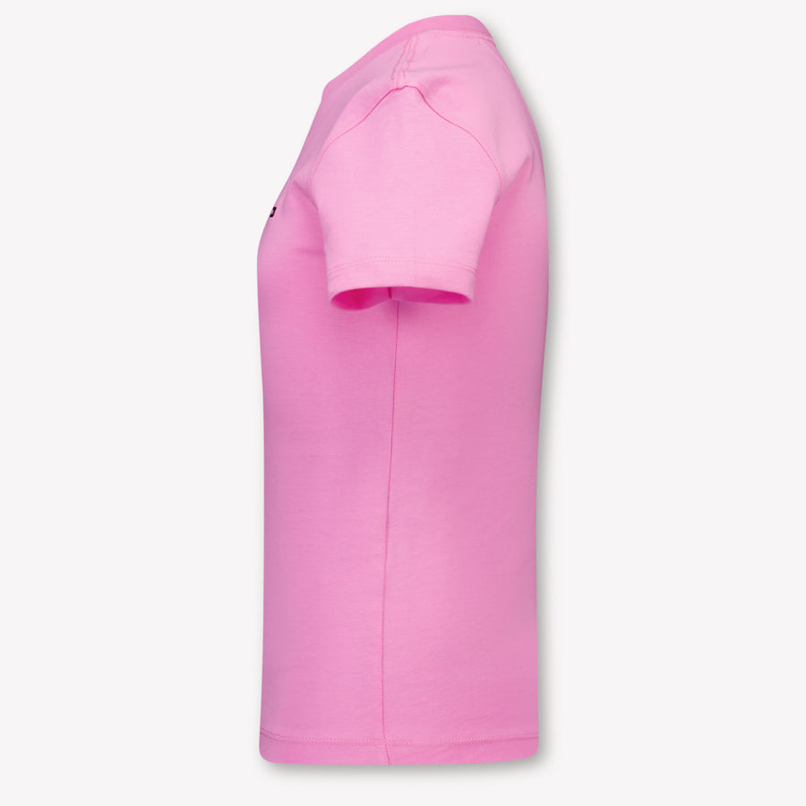 Tommy Hilfiger Bambini Ragazzi Maglietta dentro Rosa