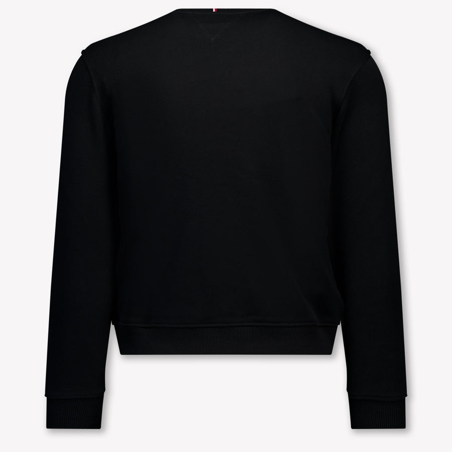 Tommy Hilfiger Kids Unisex Sweater In Black