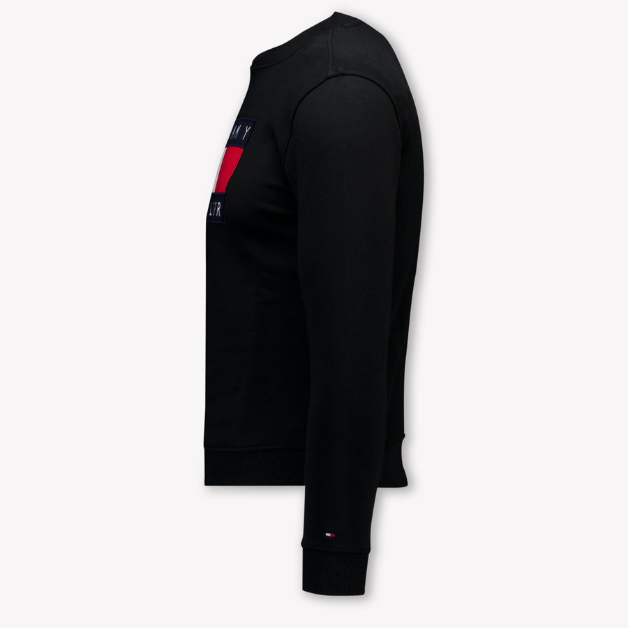 Tommy Hilfiger Kids Unisex Sweater In Black