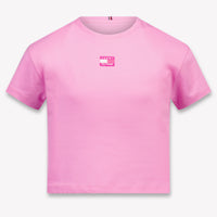 Tommy Hilfiger Kinder Mädchen T-Shirt In Fuchsia