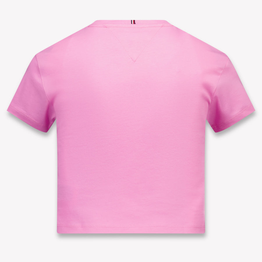 Tommy Hilfiger Kinder Mädchen T-Shirt In Fuchsia