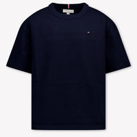Tommy Hilfiger Bambini Ragazzi Maglietta dentro Navy