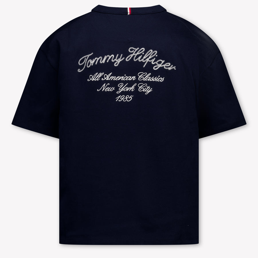 Tommy Hilfiger Enfants Garçons T-shirt dans Navy
