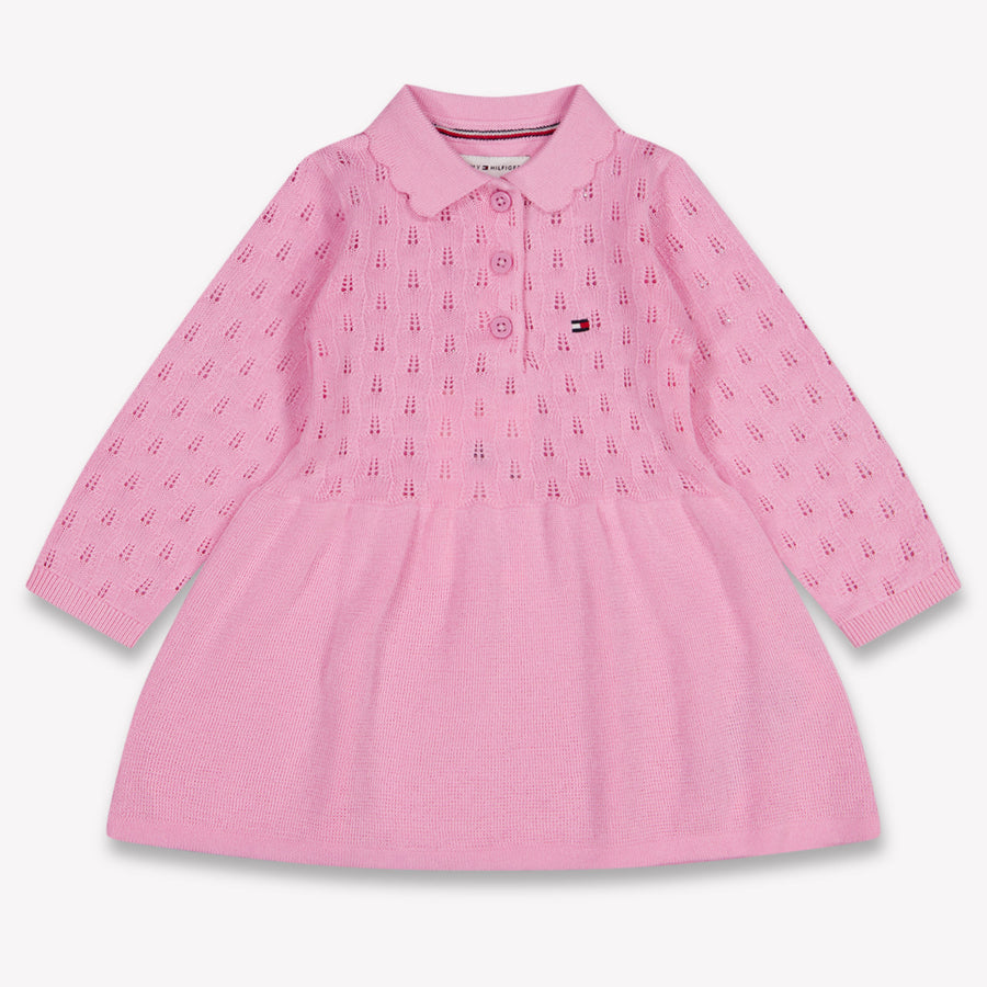 Tommy Hilfiger Baby Mädchen Zieh dich an Hellrosa