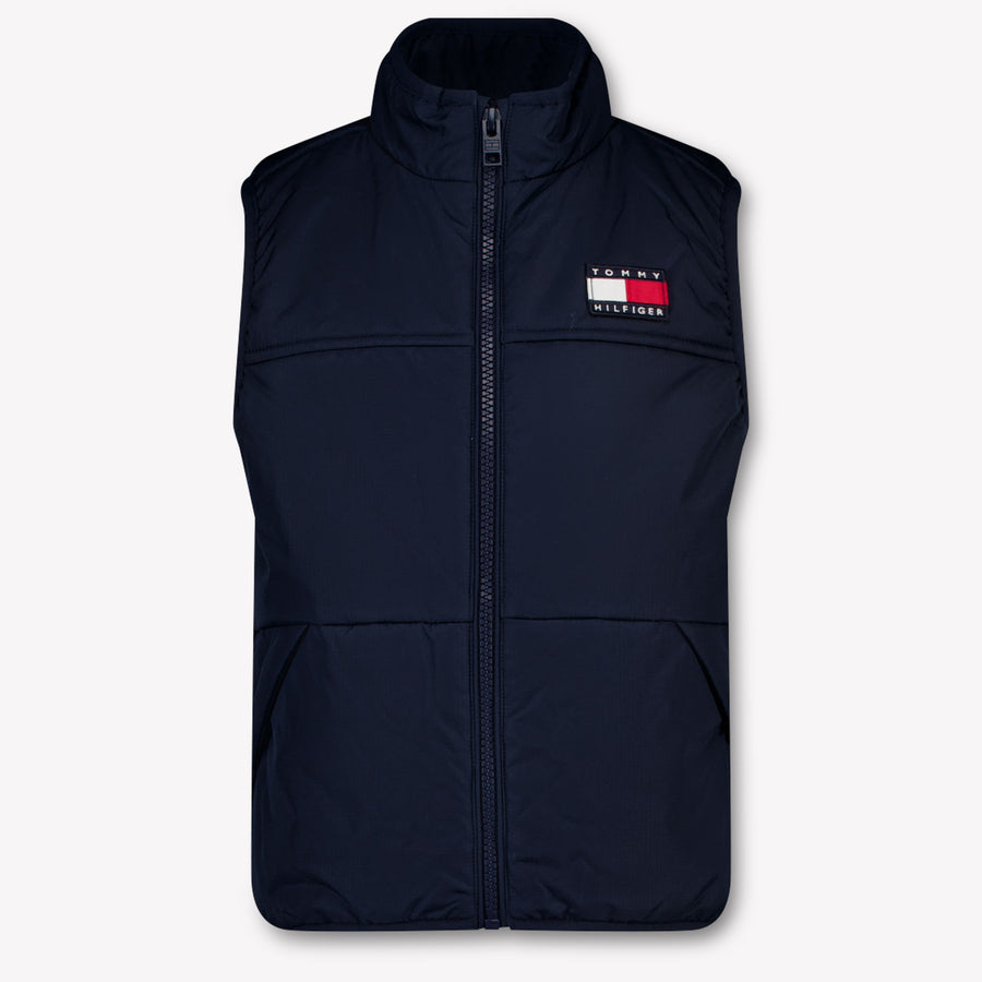 Tommy Hilfiger Jungen Weste in Marineblau