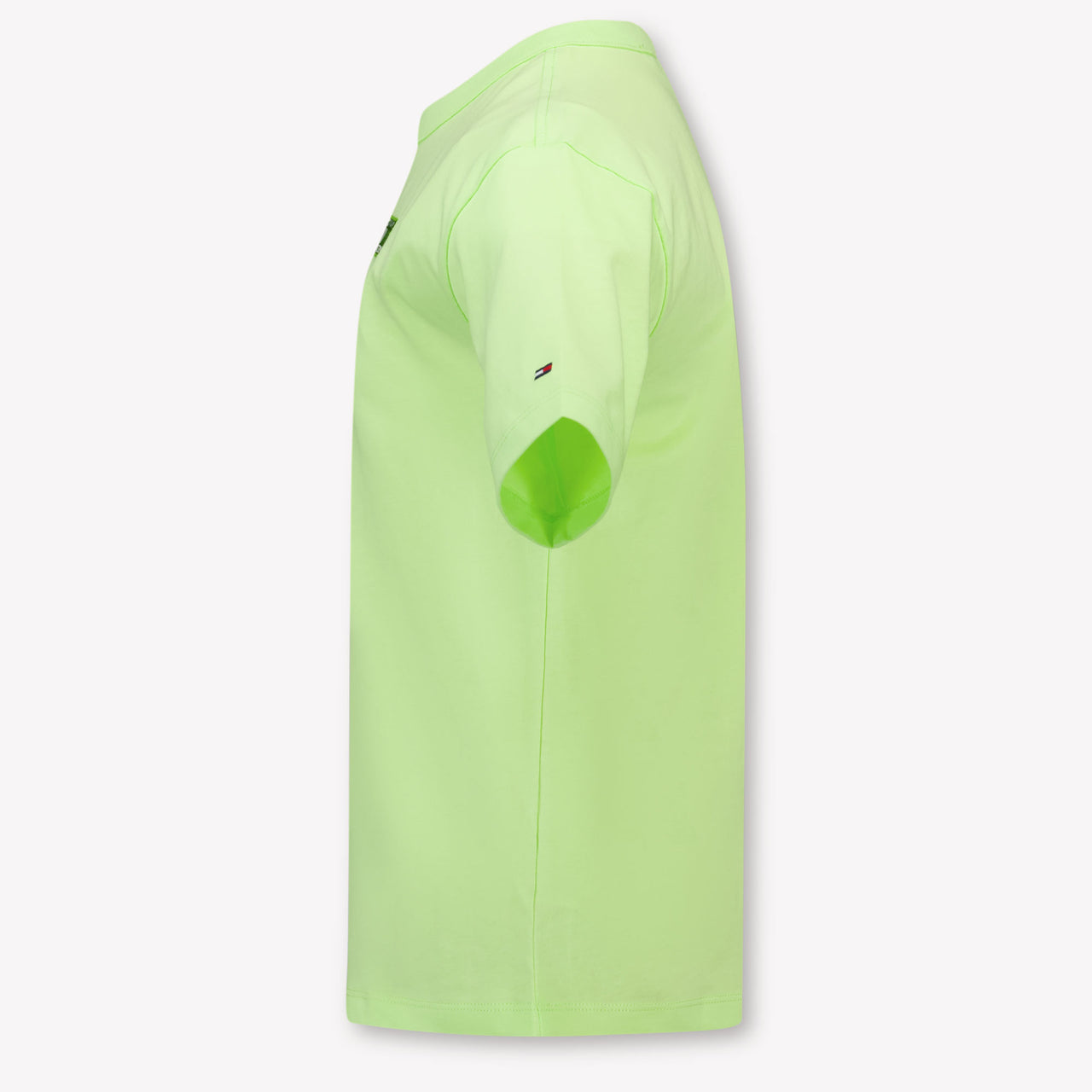 Tommy Hilfiger Bambini Ragazzi Maglietta dentro Lime