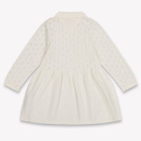 Tommy Hilfiger Bambino Ragazze Vestirsi Off White