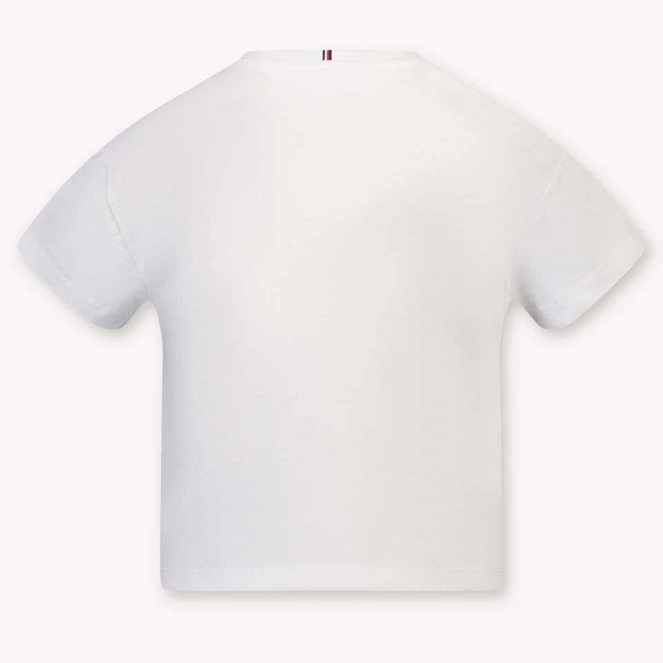 Tommy Hilfiger Kinder Meisjes T-Shirt In Wit